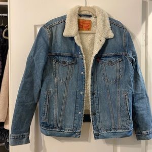 Levi Strauss Sherpa Lined Jean Jacket